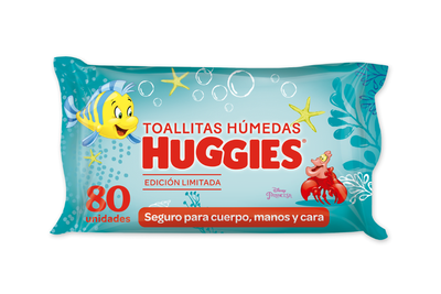 Toallas Huggies 4 en 1 x 80