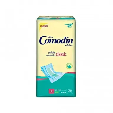 Pañal Comodín Clásico  EG C/gel x 20