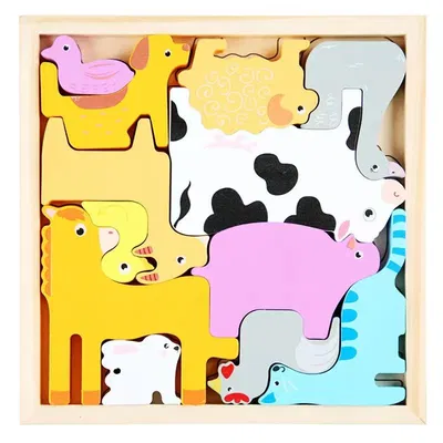 Bloques animales de Granja 