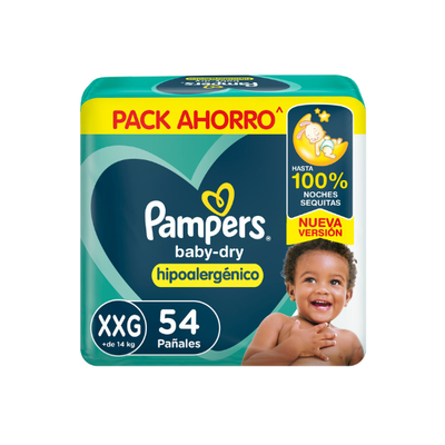 Pampers baby-dry XXG x 54