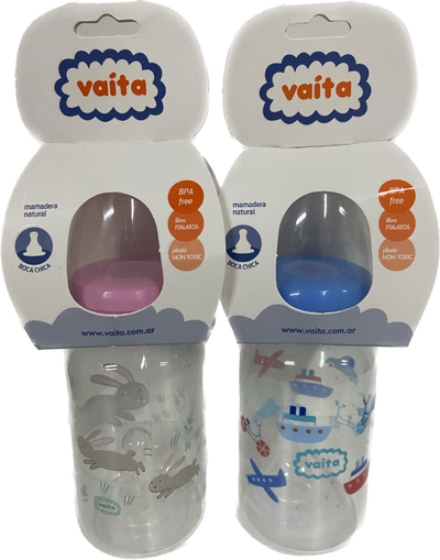 Mamadera Vaita natural boca chica x 160 ml 