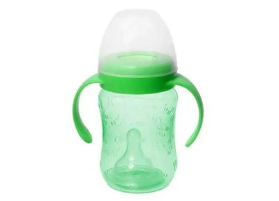 Mamadera Vaita natural boca ancha x 250 c/asas