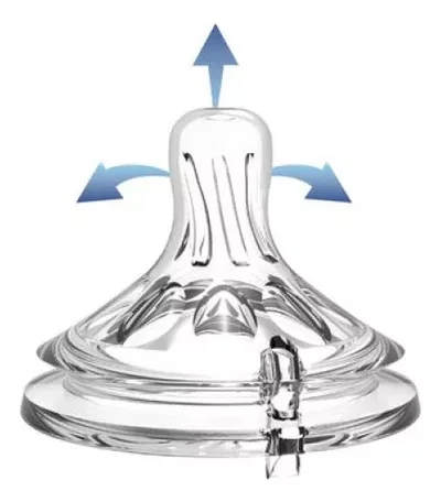 Mamadera Loopi c/asas c/tetina anticólico 0-6M 120 ml