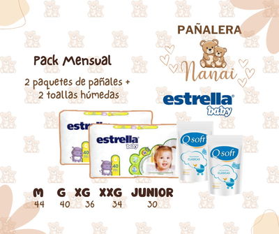 Pack mensual 2 Estrella