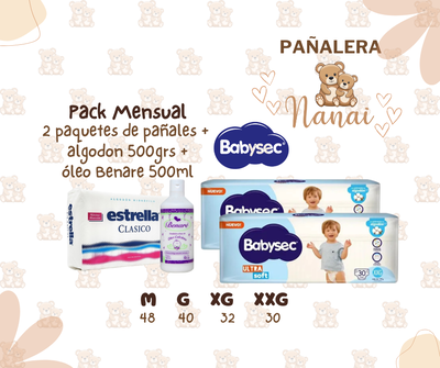 Combo mensual 3 BabySec