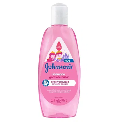 Shampoo Gotas de brillo J&J x 400 ml