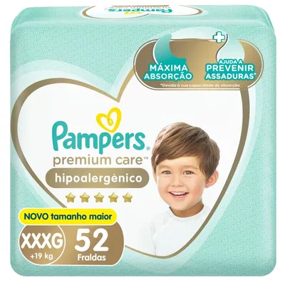 Pampers Premium care XXXG x 52
