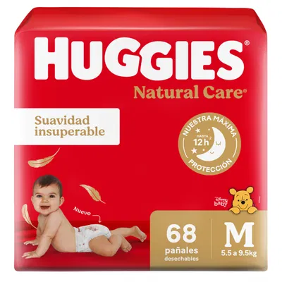 Huggies Natural Care M x 68
