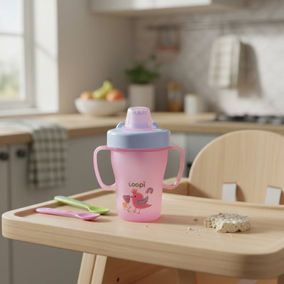 Vaso con pico duro Loopi 200 ml