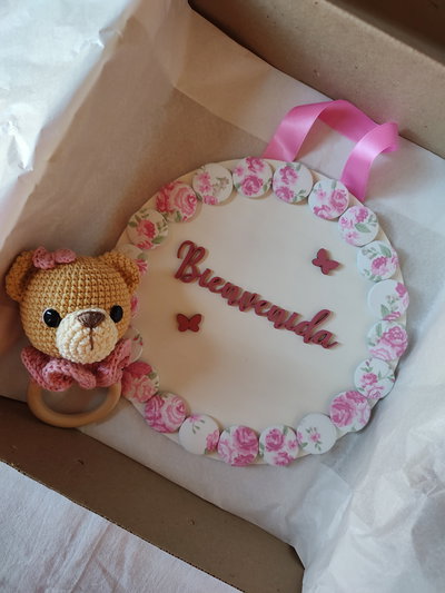 Regalo Bienvenida Flores