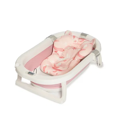 Bañera plegable con termómetro Love