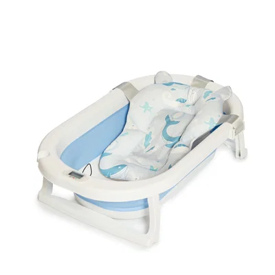 Bañera plegable con termómetro Love