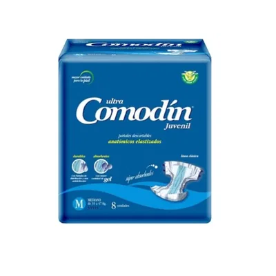 Pañal Anatómico Comodín M x 8