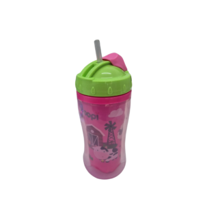 Vaso con sorbete Loopi 240 ml