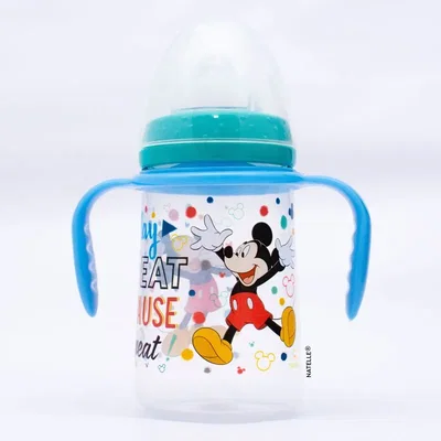 Mamadera boca ancha Mickey 250 ml - Natelle