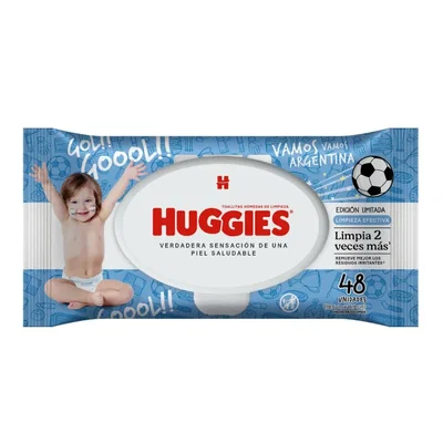 Toallas Huggies Mundial x 48 