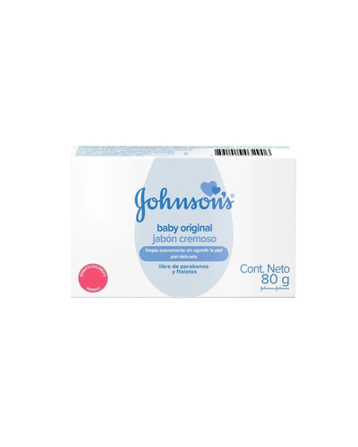Jabón Johnson´s cremoso x 80 gr