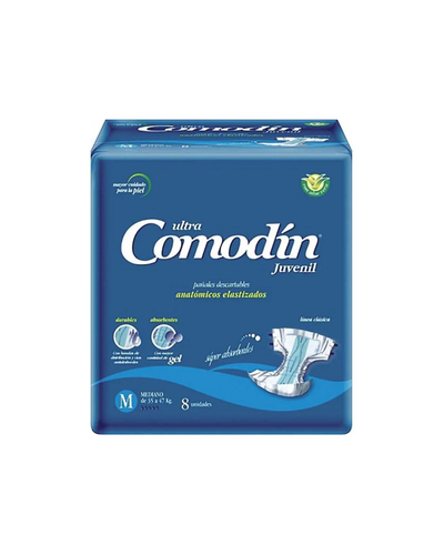 Pañal Anatómico Comodín M x 8