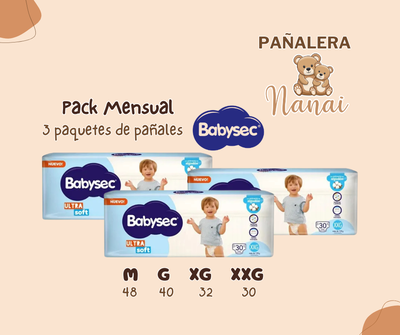 Combo mensual Babysec
