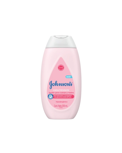 Crema hidratante Johnson´s loción para todo el cuerpo x 200 ml