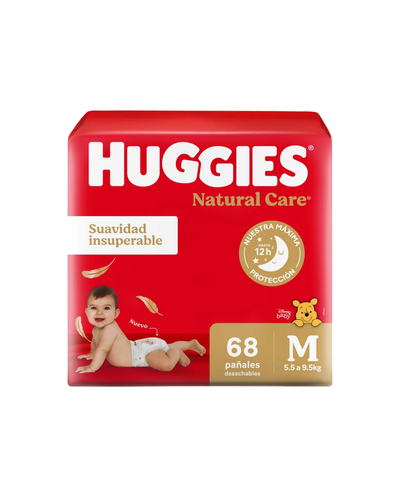 Huggies Natural Care M x 68
