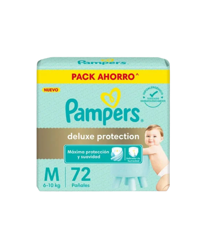 Pampers Deluxe Protection M x 72