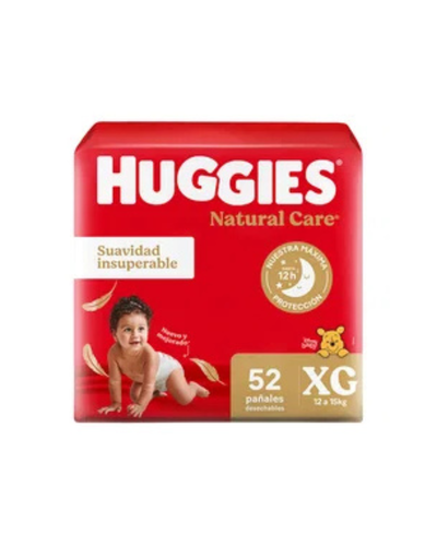 Huggies Natural Care XG x 52 