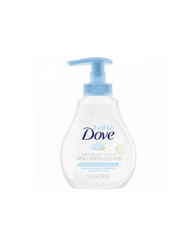 Jabón líquido corporal Dove x 200 ml