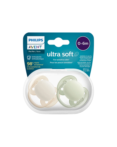 Chupete 0-6m Pieles Delicadas Avent Ultra Soft