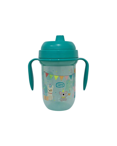 Vaso Vaita Pico Ancho Rigido Antiderrame Con Asas 