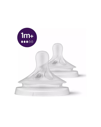 2 Tetinas +1m Para Mamadera Natural Response Avent Philips
