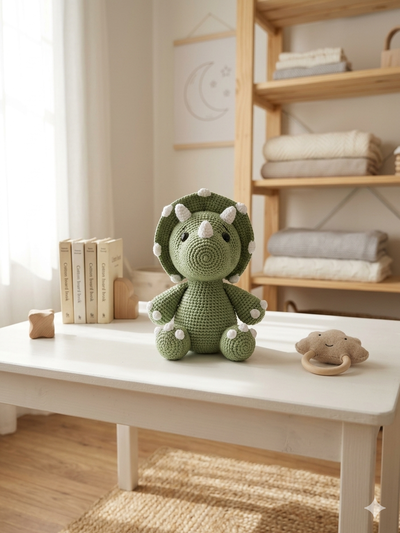 Dino amigurumi