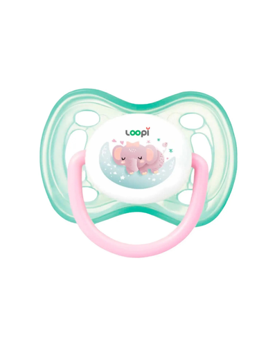 Chupete 0-6m Brilla en la oscuridad Loopi