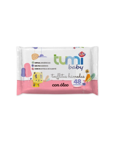 Toallitas Tumi x 48 c/oleo