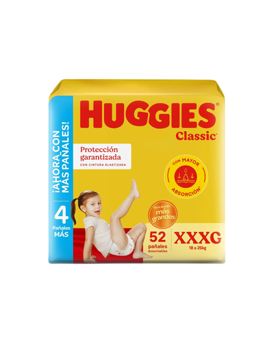Huggies Classic XXXG x 52
