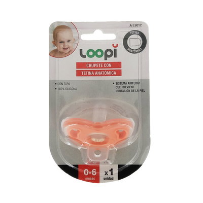 chupete tetina anatómica 0-6 Loopi