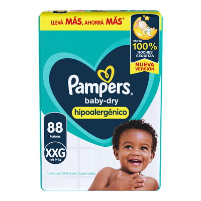 Pampers baby-dry XXG x 88