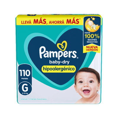 Pampers baby-dry G x 110