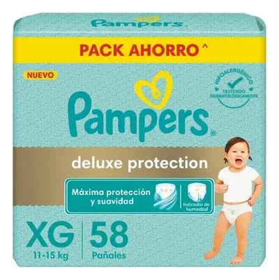 Pampers deluxe protection XG x 58