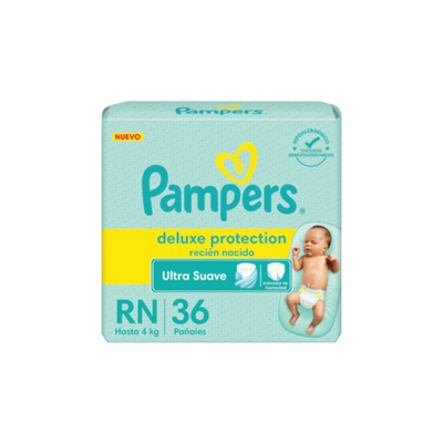 Pampers Deluxe protection RN x 36