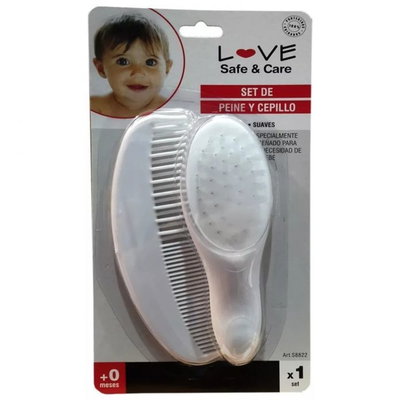 Set peine y cepillo Love