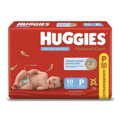 Huggies Natural care P x 50