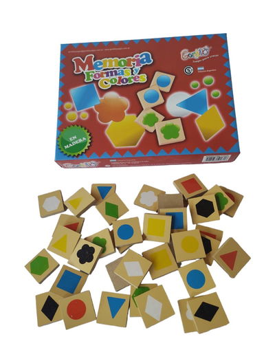 Juego de Memoria Formas y Colores