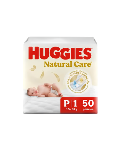 Huggies Natural care P x 50