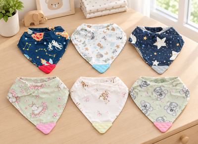 Babero Bandana con mordillo