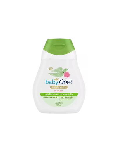 Shampoo Dove cabellos claros c/manzanilla x 200 ml
