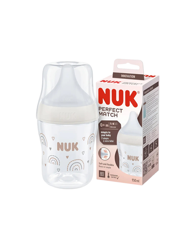 Mamadera Perfect Match 0+m 150 ml. NUK
