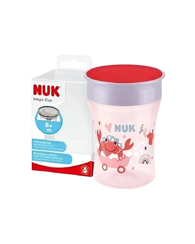 Vaso Magic Cup 360 Antiderrame 230Ml + 8 Meses Nuk