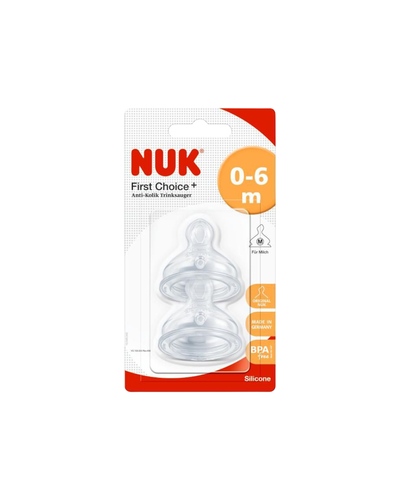 Tetina First Choice plus Silicona M 0-6 meses. Nuk.