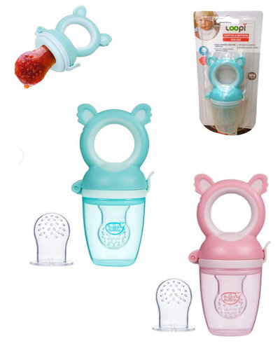 Chupete alimentador Frutas Loopi
